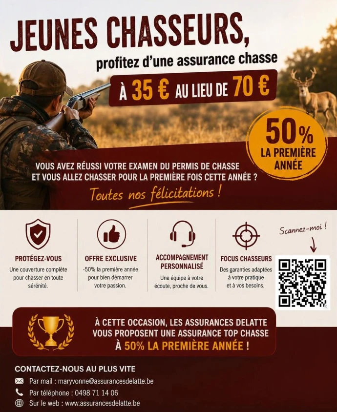 Assurance de chasse pour jeunes permis