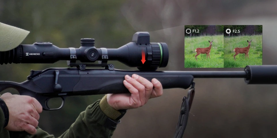 The ALPEX 4K has an adjustable aperture from F1.2 to F2.5.