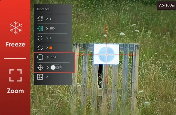 La gamme ALPEX intègre des fonctions numériques de mise à zéro, avec zoom et image figée.