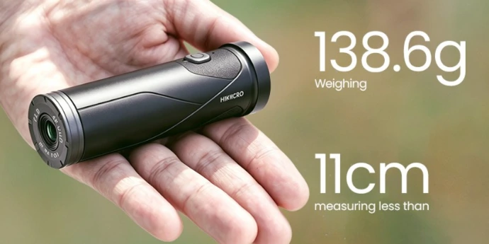 The HIKCAM A7E is compact, lightweight, and discreet