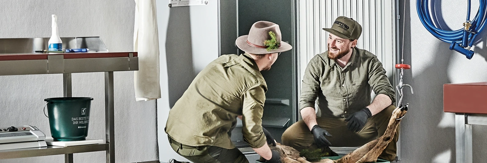 Landig, chambre froide et équipement de conservation du gibier