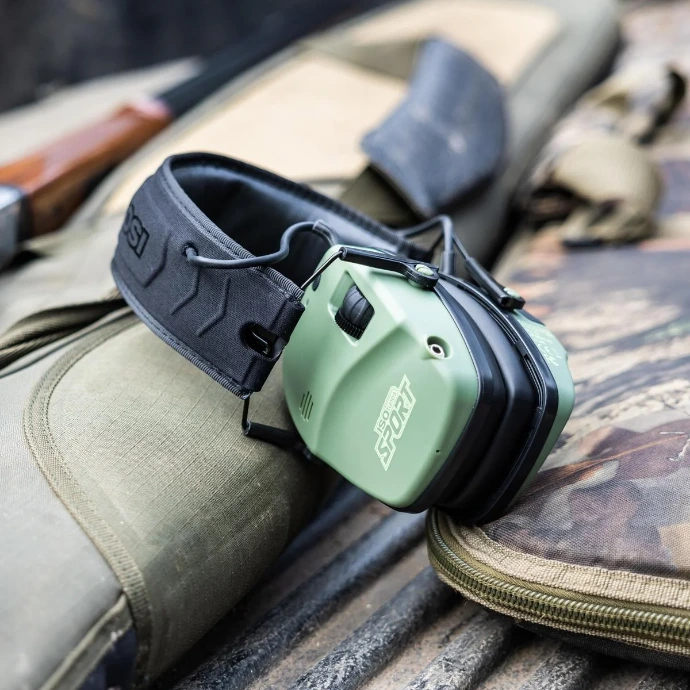 Bluetooth-ruisonderdrukkende hoofdtelefoon voor de jacht ISOtunes Sport Defy Slim BT