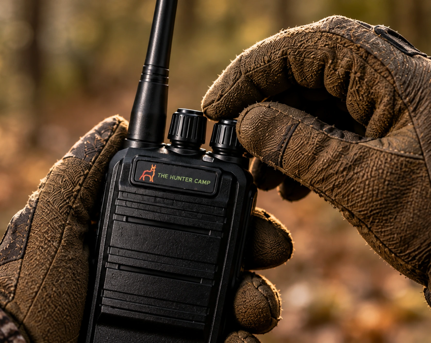 Jacht radio van The Hunter Camp