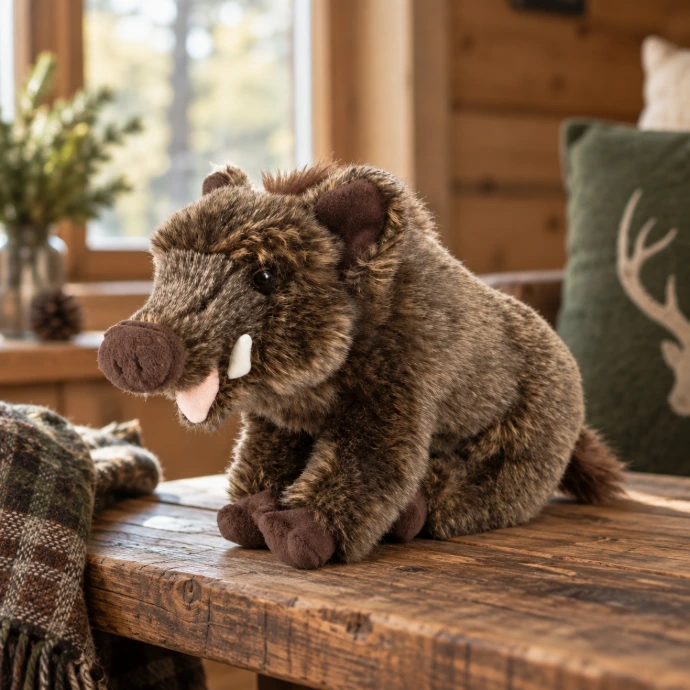 peluche sanglier