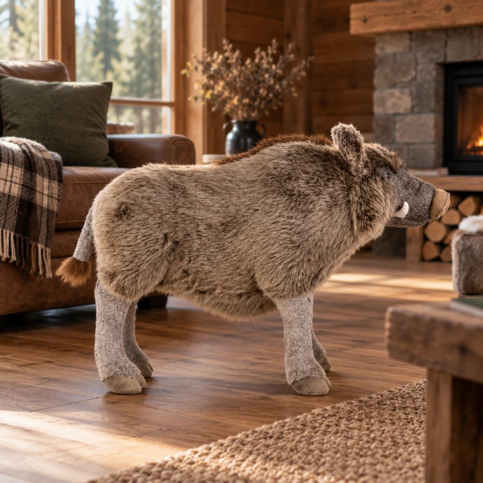 peluche sanglier