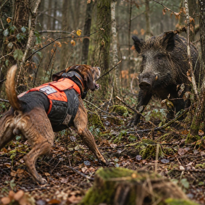 Chien au ferme