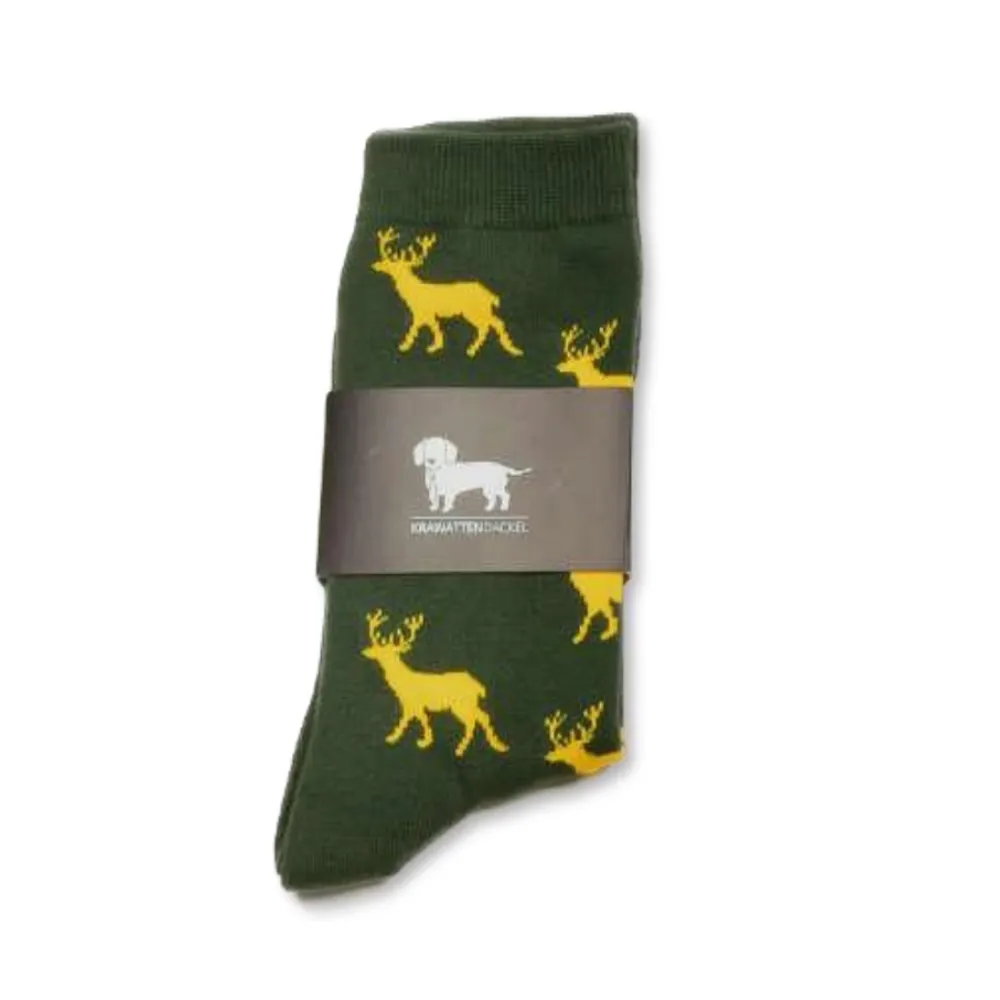 Chaussettes-adulte-vertes-cerfs-jaunes.webp