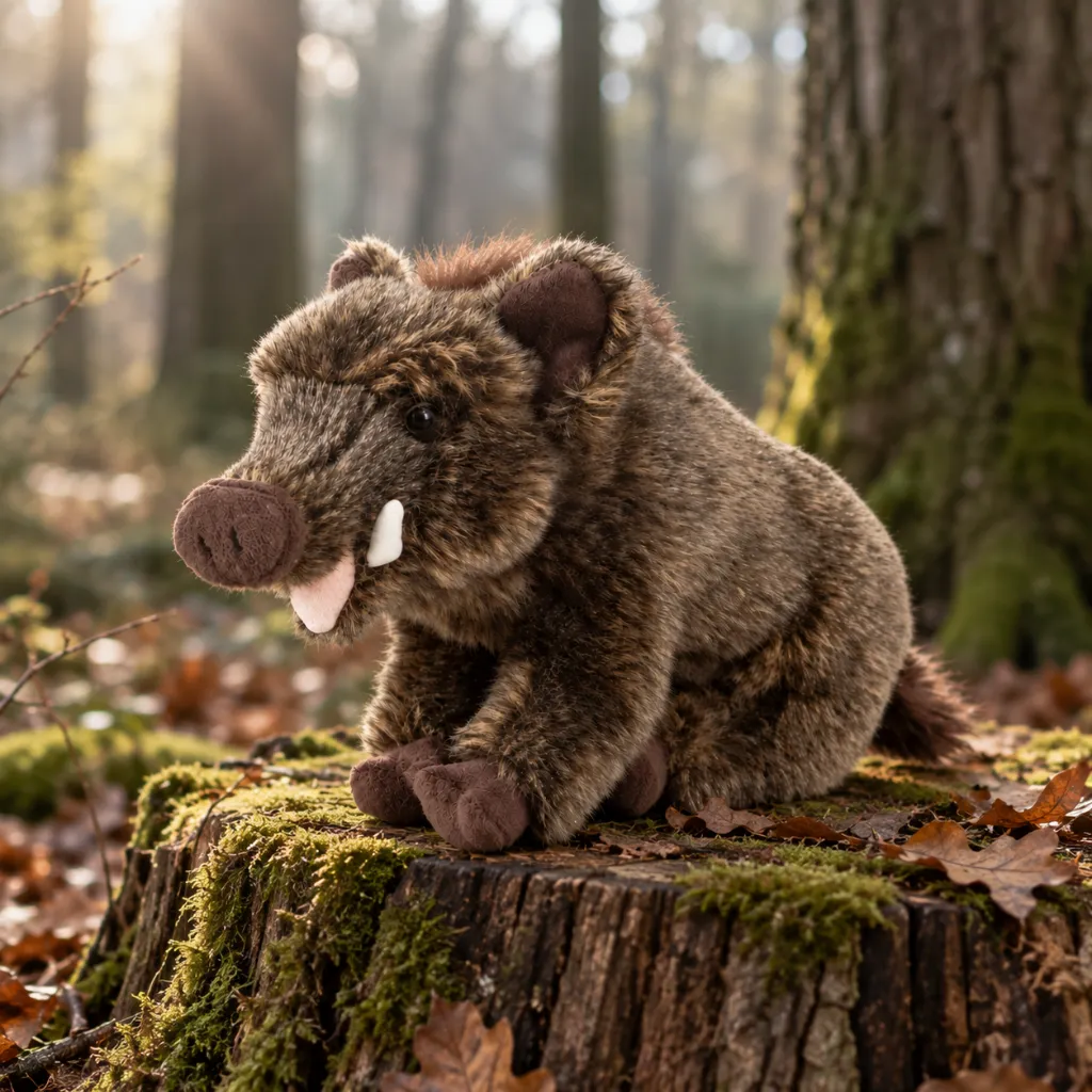 sanglier foret souche.webp
