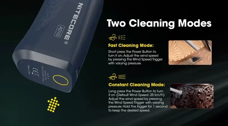 nitecore-ad10-souffleur-deux-modes-nettoyage.webp