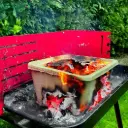 Draagbare Ecologische Barbecue - Gemakkelijk en Zero Waste