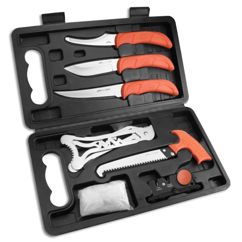 Jaeger Pak Game Skinning Knife Kit - Complete and High-Performance