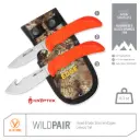 WildPair Jachtmes Set – Combo Ontweiden en Velafhuiden