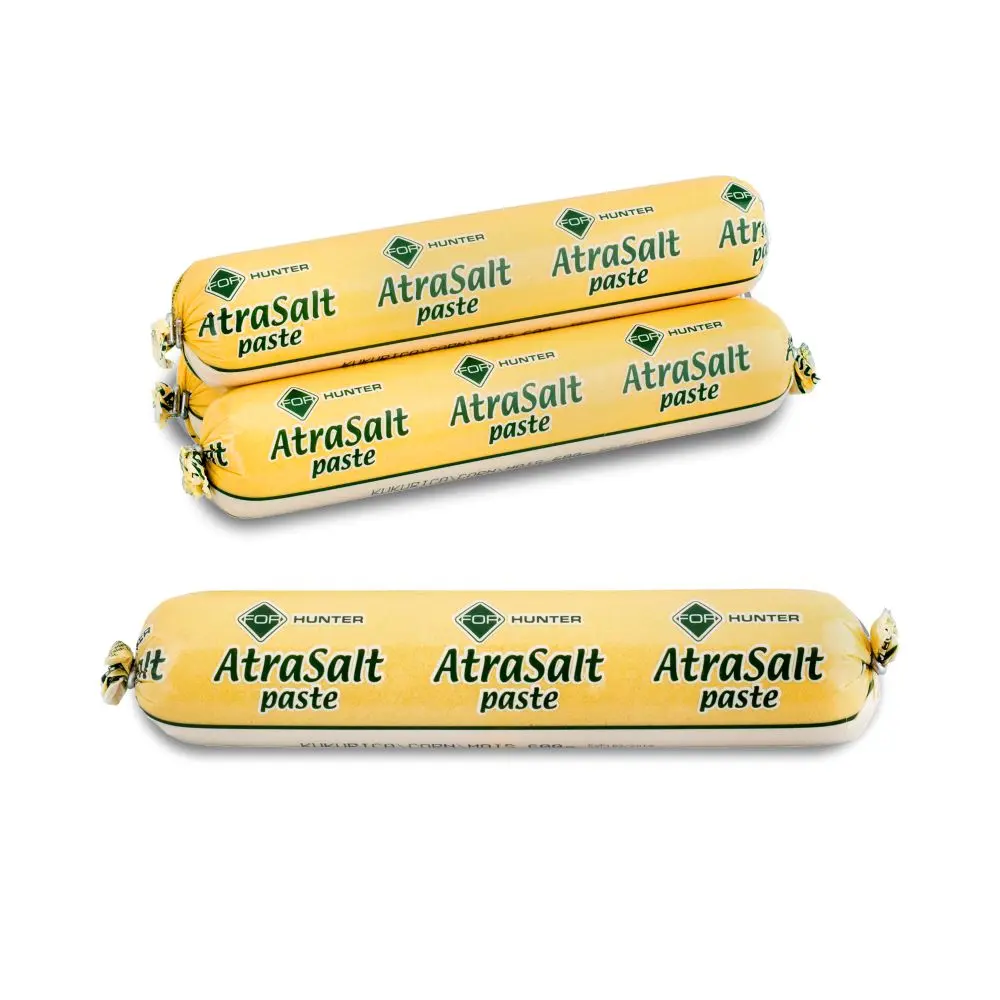 [AT-RA-SE-MA] Corn-flavored lick salt for game in sausage form