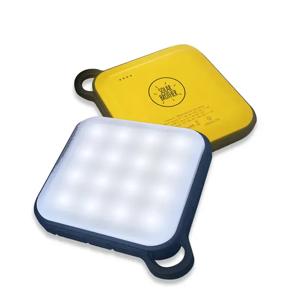 [AU-OU-LA] SunSun Camping Solar Lantern with 10,000mAh External Battery