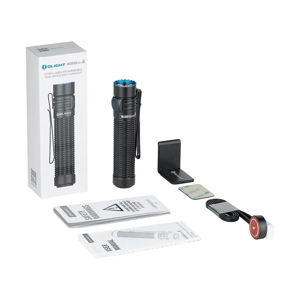 [CH-LA-PO] Oplaadbare zaklamp voor de jacht Olight Warrior Mini 3