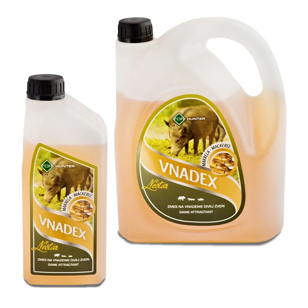 Attractive for wild boars and other game Vnadex Smoked Mackerel Nectar (1kg)