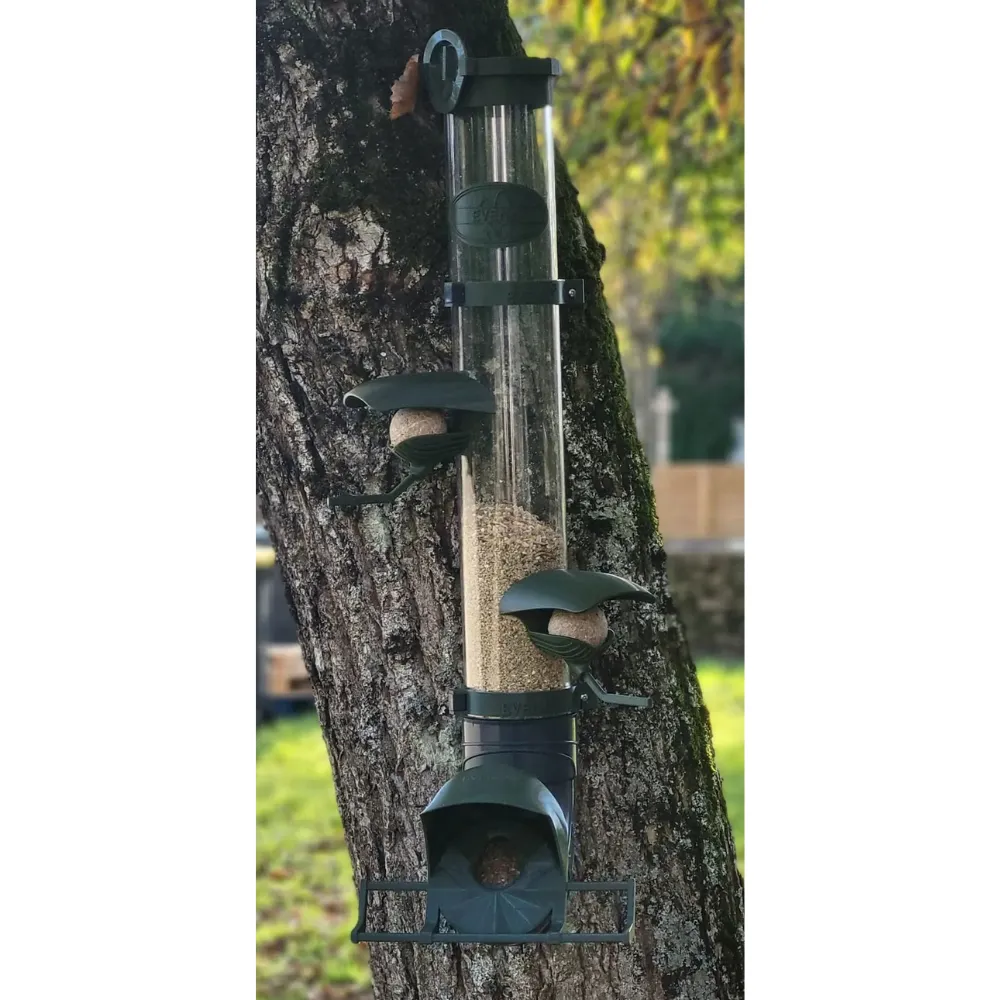 Buitenvoederhuis voor wilde vogels met grote capaciteit (3 kg)