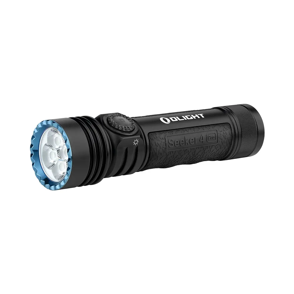 Lampe tactique de chasse rechargeable Olight Seeker 4 Pro – Puissante et légère