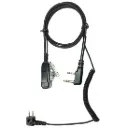 Câble pour talkie-walkie connectique kenwood - pour casque Peltor