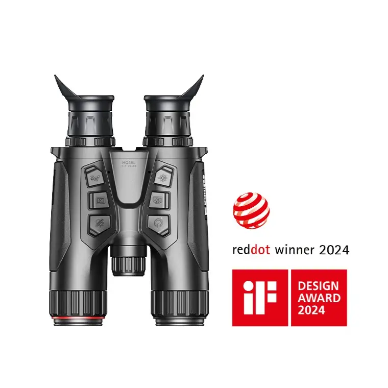 [NT-JU-HQ35L] HIKMICRO Habrok 4K HQ35L – Wärmebild- und Tag/Nacht-Ferngläser 4K mit Laserentfernungsmesser