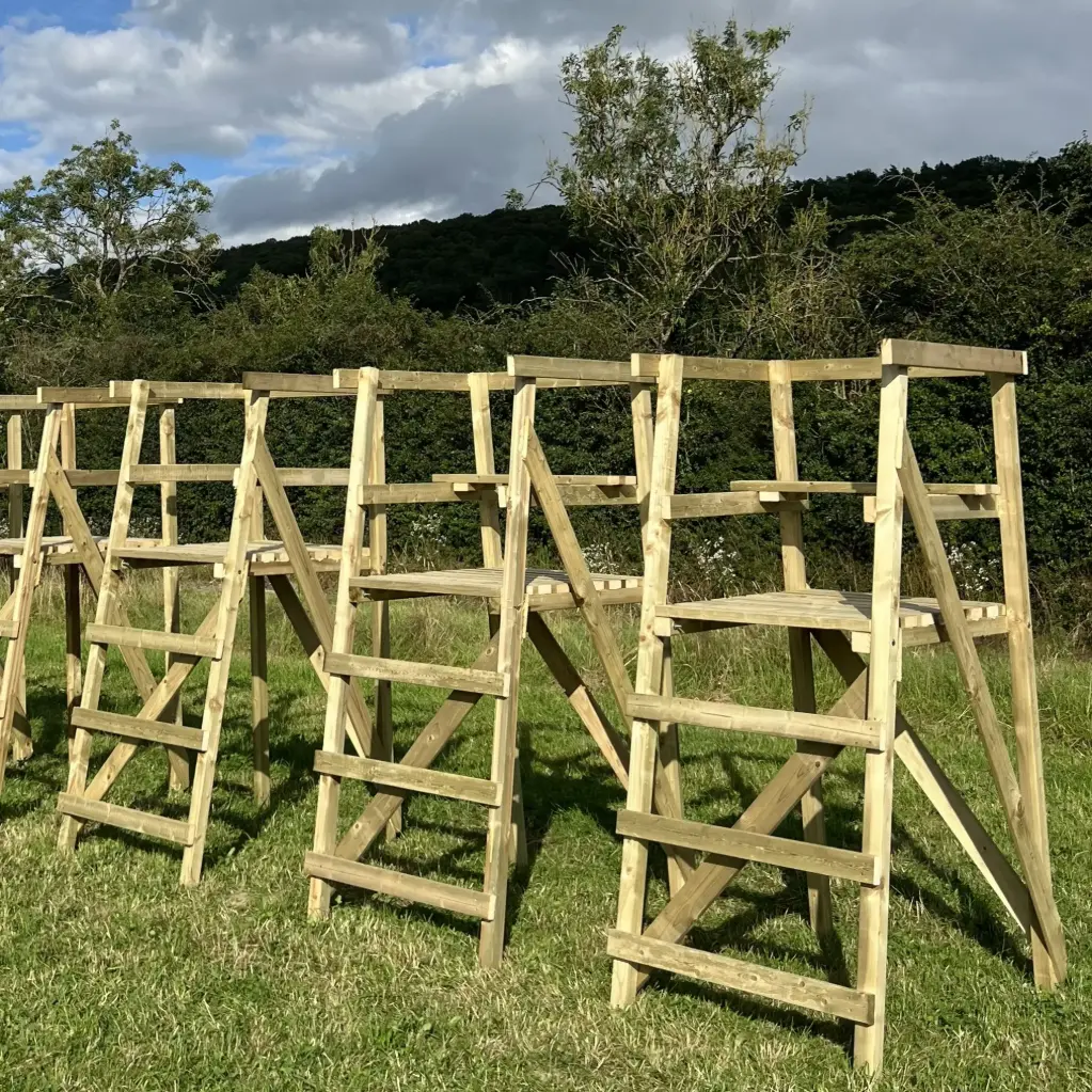 Hochwertiges Jagdfell aus Holz (1.50m)