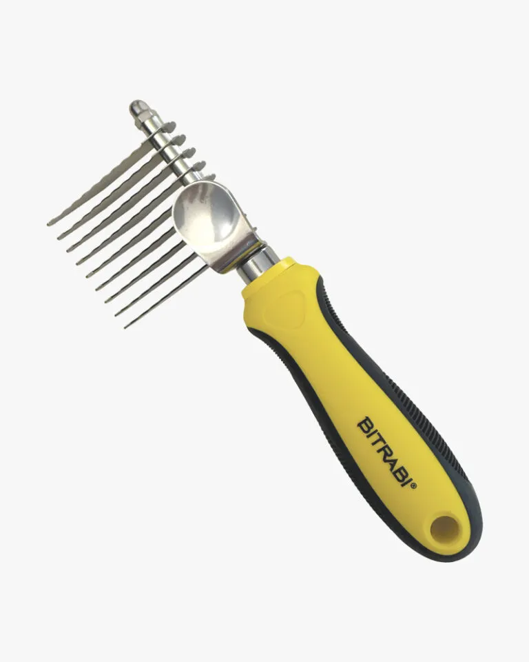 [BTBBRUSH0001] BITRABI Brosse sous-poil chien de chasse