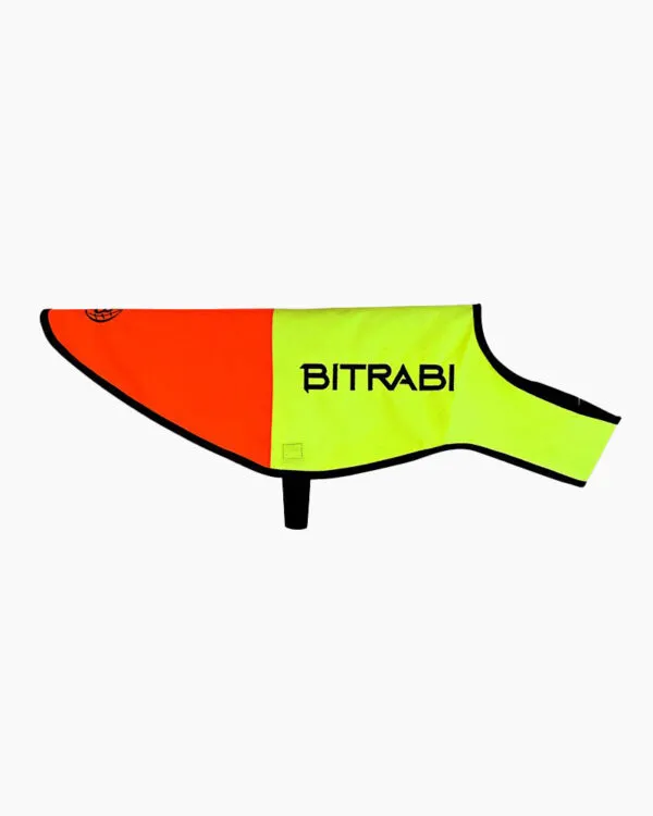 BITRABI Sicur Dog - Warnweste für Jagdhunde (Gelb und Orange)