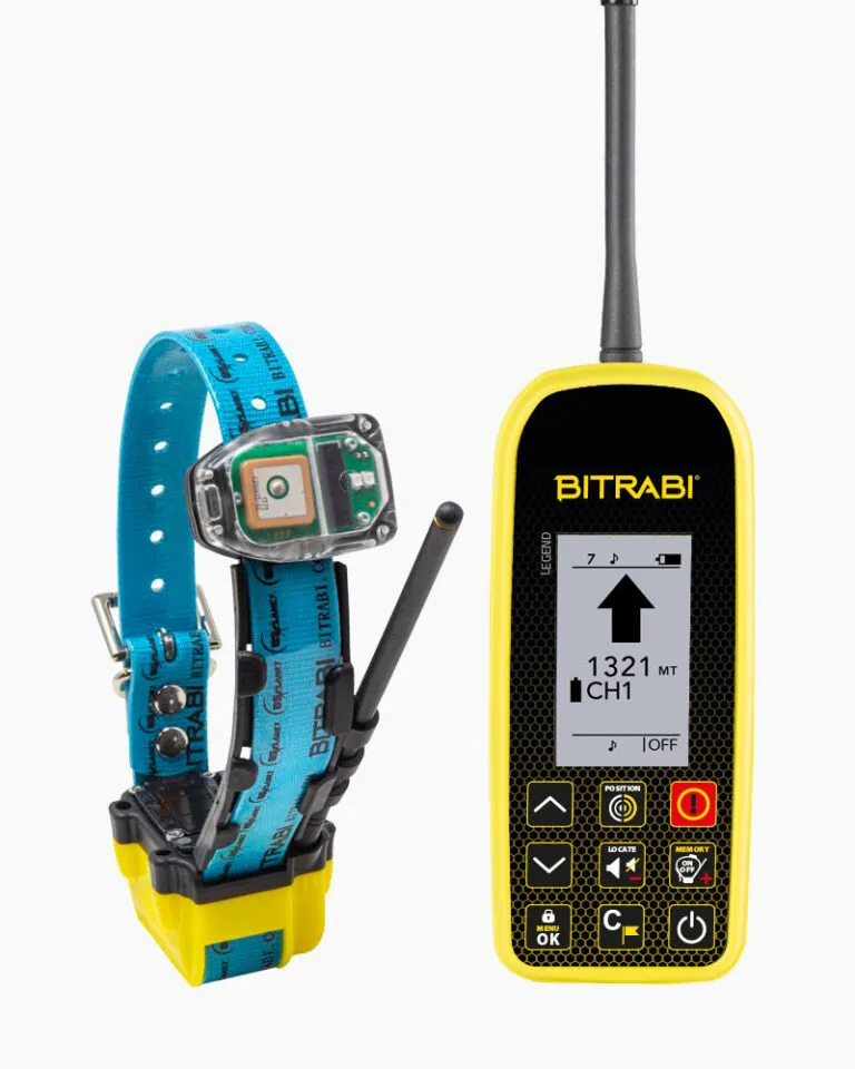 KIT BITRABI 5300 Legend Pro: Hybrides GPS-Halsband MITO 5300 und GPS-Zentrale Legend (Gelb, Nein, Nein)