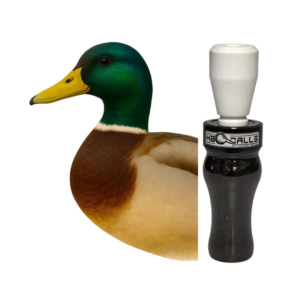 Appeau Canard colvert Triple lamelle Hélen-Baud AC615 L'ACRYLIK