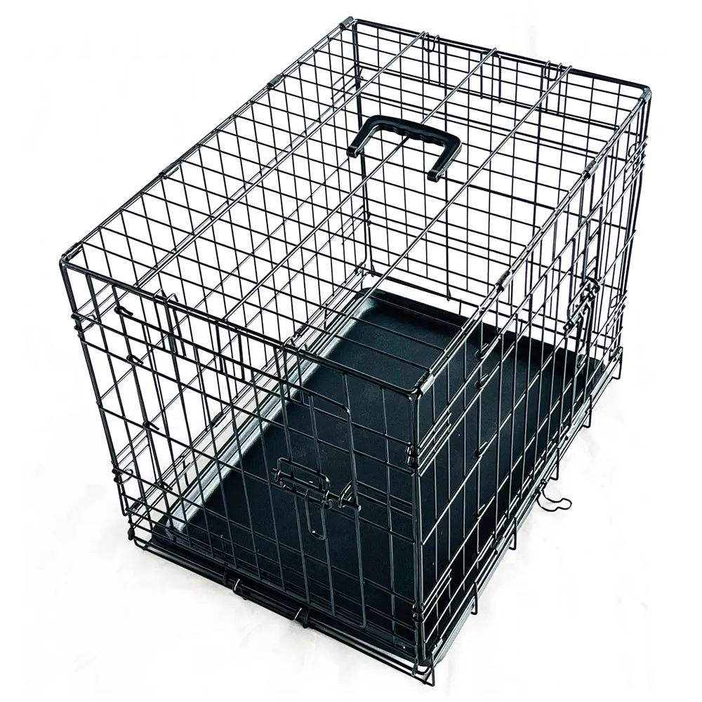 Foldable Dog Transport Cage (S)