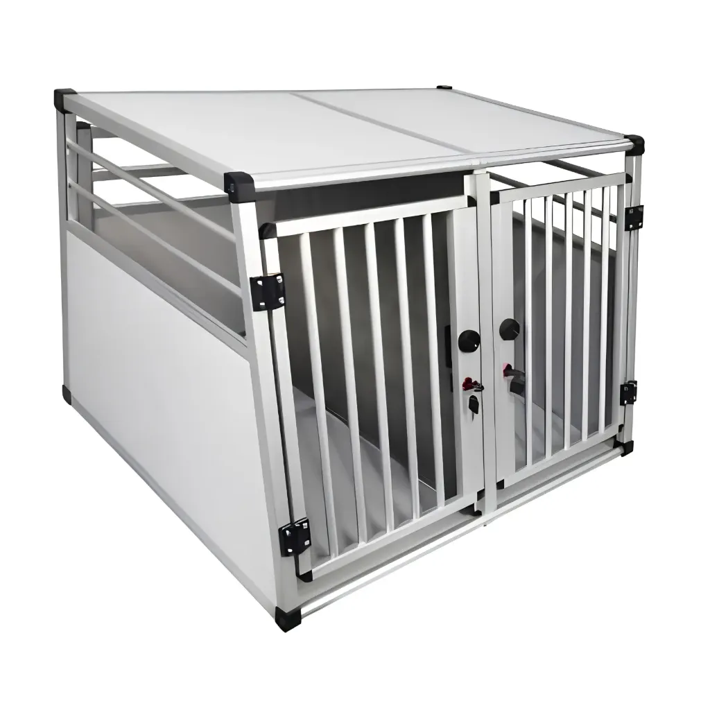 Dubbele transportbox voor 2 honden Car Traveller Box Nieuw Ontwerp – Nobby