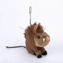 Porte-clés Sanglier en peluche