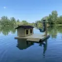 Futterstelle für Enten, speziell für schwimmende Inseln, 3 kg